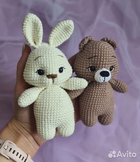 Вязанные игрушки ручной работы