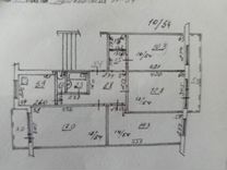 Комната 10,3 м² в 4-к., 2/5 эт.