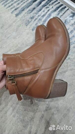 Ботильоны натуральная кожа 39