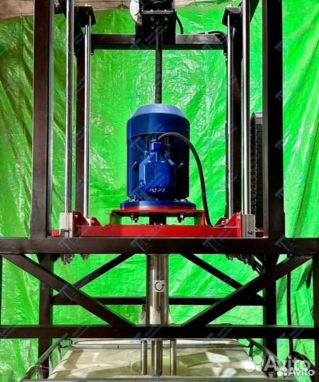 Диссольвер 11кВт с быстросъемныйм валом