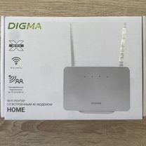 Wifi роутер с сим картой Digma home N300