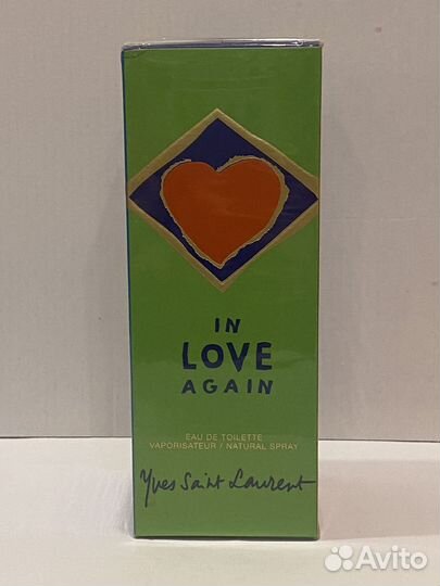 In Love Again YSL винтаж 2003 год
