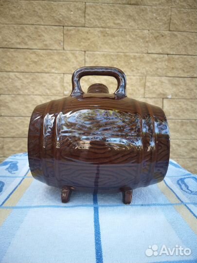 Боченок керамический СССР