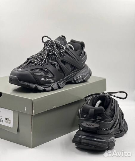 Кроссовки Balenciaga track 1 black 43 размер