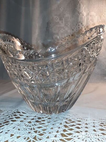 Ваза хрустальная СССР