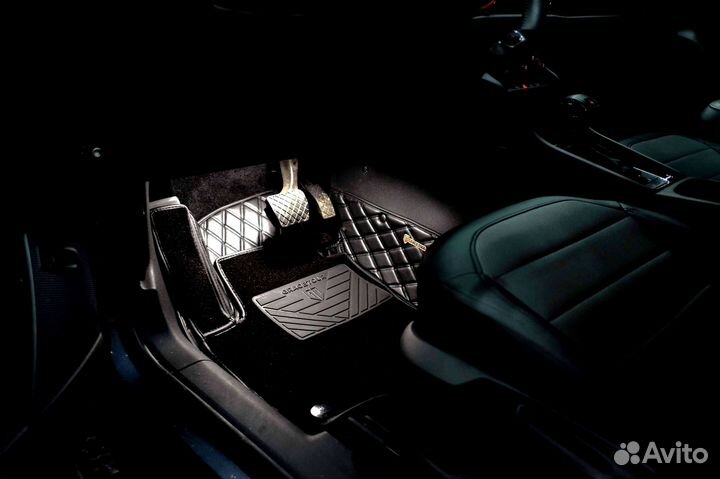 Коврик в багажник на Skoda kodiaq 2016г