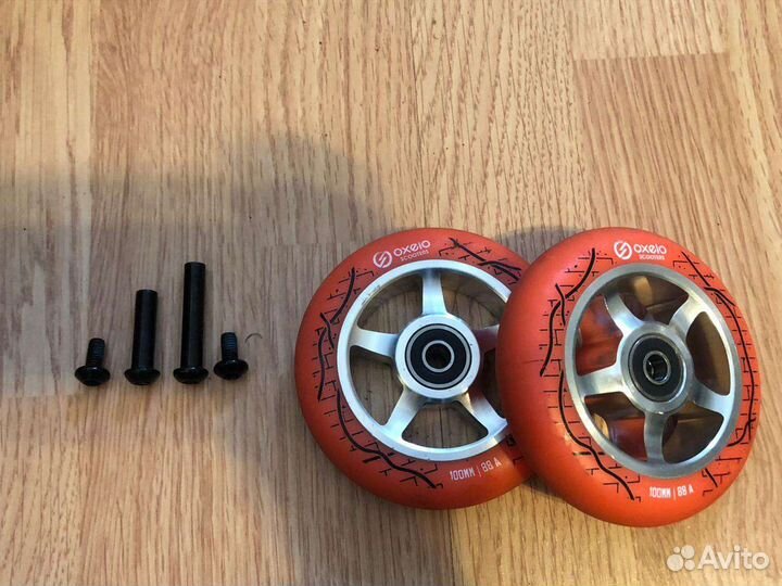 Продам колеса Oxelo 100mm8a в наличии (2шт)