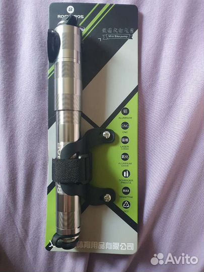 Насос для велосипеда с манометром