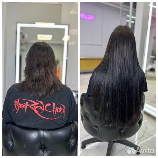 Капсульное наращивание волос