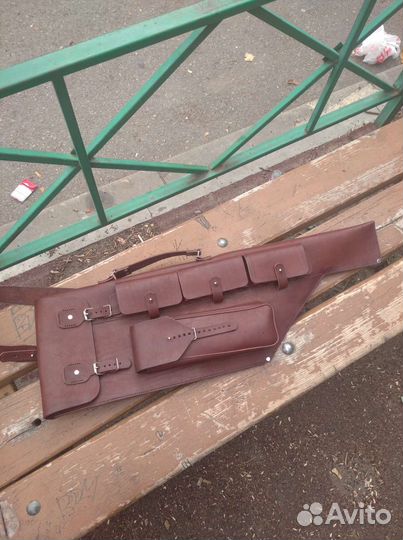 Кожаный чехол для ружья