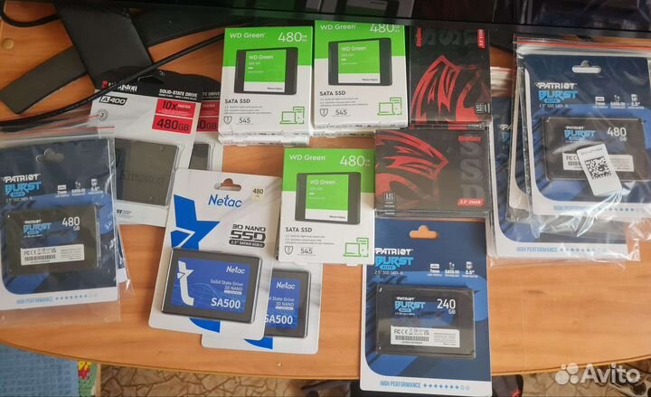 SSD от 240 до 512GB