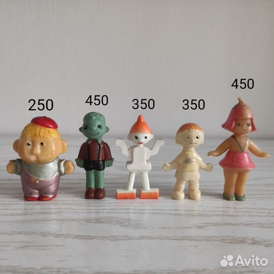 Детские игрушки СССР резина, колкий пластик