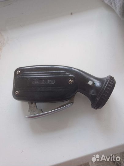 Фонарик динамо СССР