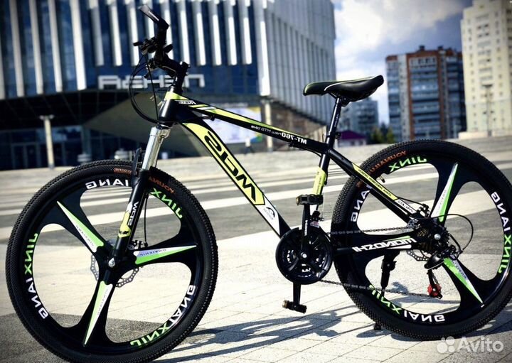 Велосипед с дисковыми тормозами