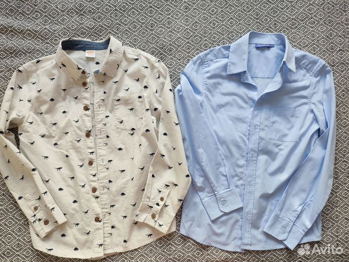 Рубашки пакетом 134-140