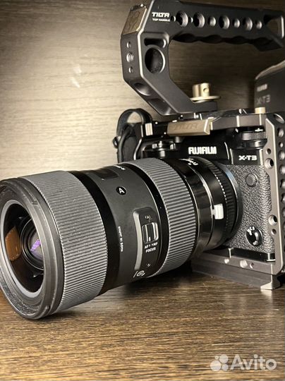 Fujifilm Xt3 + объектив + переходник