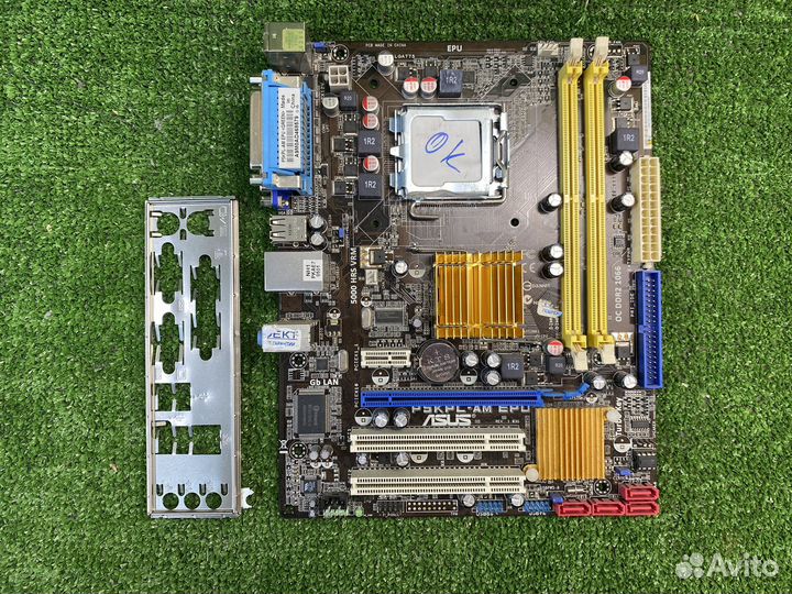 Материнская плата asus p5kpl-am epu