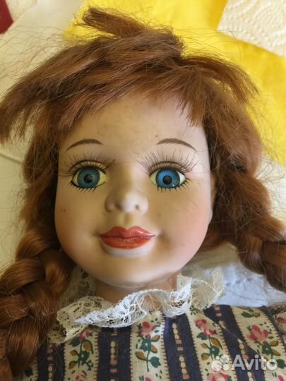 Кукла Германия фарфор дерево подарок