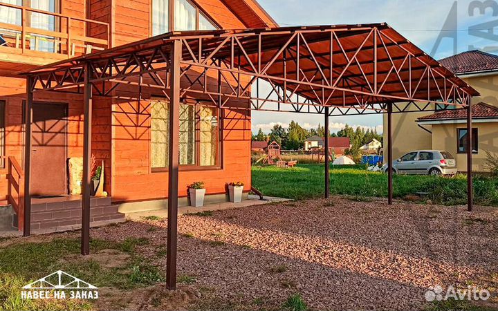 Навесы под ключ