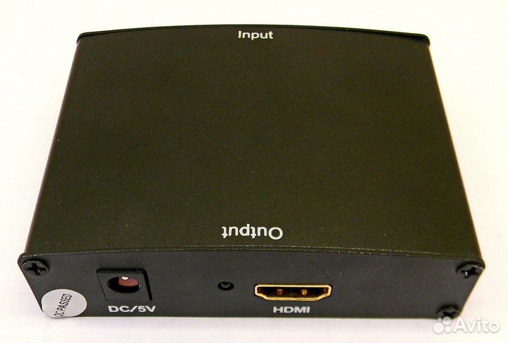 VGA + audio to hdmi converter