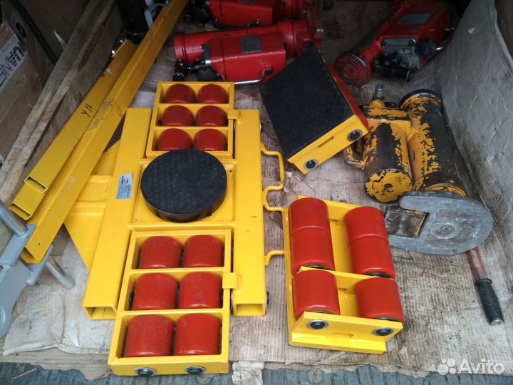 Аренда такелажных комплектов 24-34т с домкратами