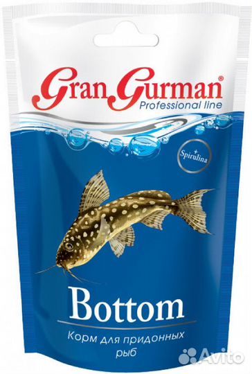 Корм др зоомир Gran Gurman Bottom - для придонных