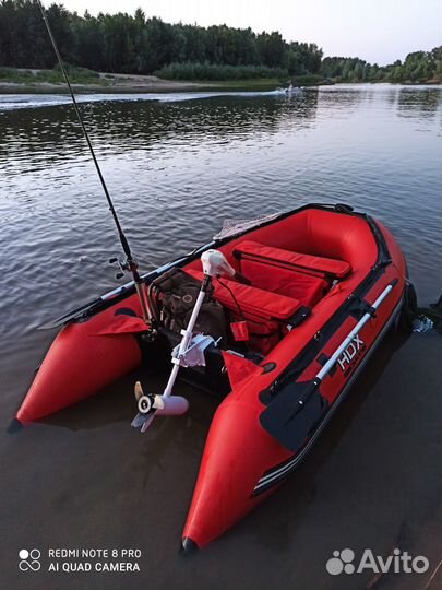 Надувная лодка HDX Oxygen 300AL (цвет красный)