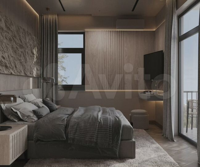 2-к. апартаменты, 71,4 м², 6/9 эт.