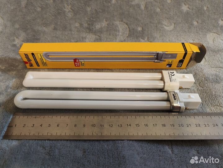 2 лампы G23 11W