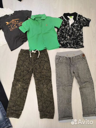 Огромный пакет вещей на мальчика 98-104-110