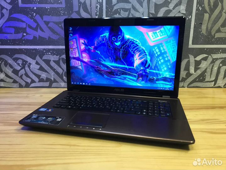 Мощный ноутбук Asus Core-i5/6gb/SSD+HDD