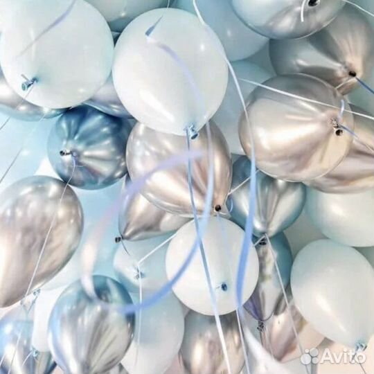 Шары на выписку мальчика из роддома