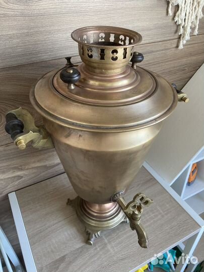 Дровяной самовар Кольчугин