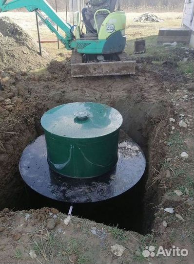 Установка канализации септик под ключ