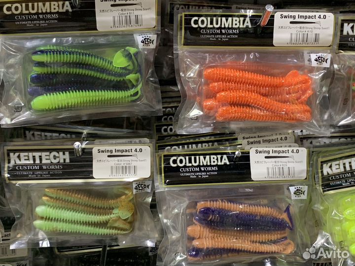 Keitech 4.0 Резина на судака / щуку