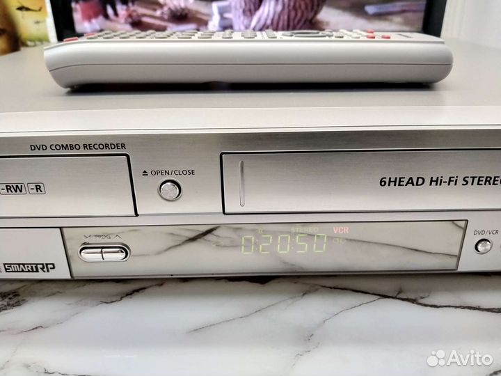 Рекордер DVD+VCR Samsung DVD-VR300E Original Korea