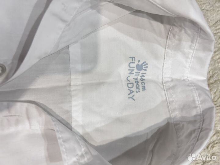 Рубашка школьная