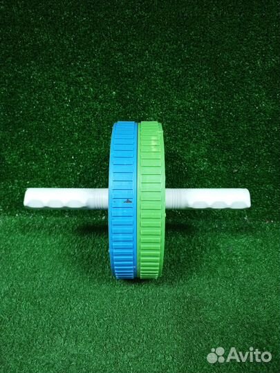 Ролик гимнастический с 2 колесами Престиж