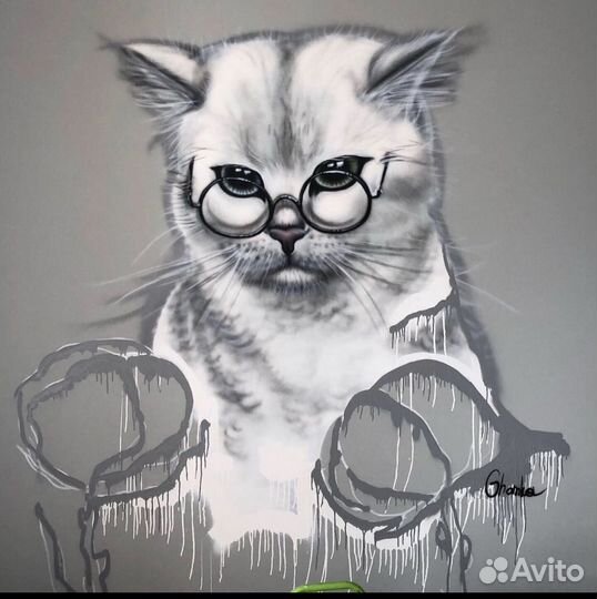 Граффити на стенах