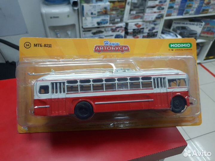 Наши Автобусы №34, мтб-82Д, 1:43 Modimio