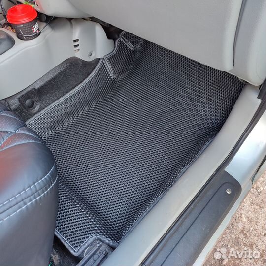 EVA коврики 3D на Renault Kangoo с бортами