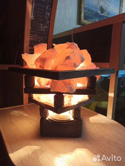 Солевая/ соляная лампа. Ночник