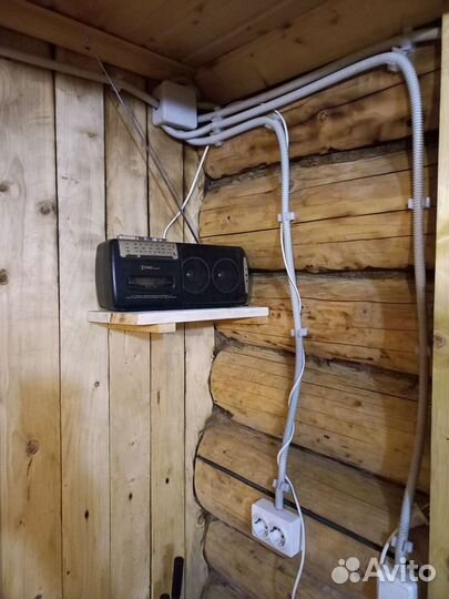 Русская баня на дровах