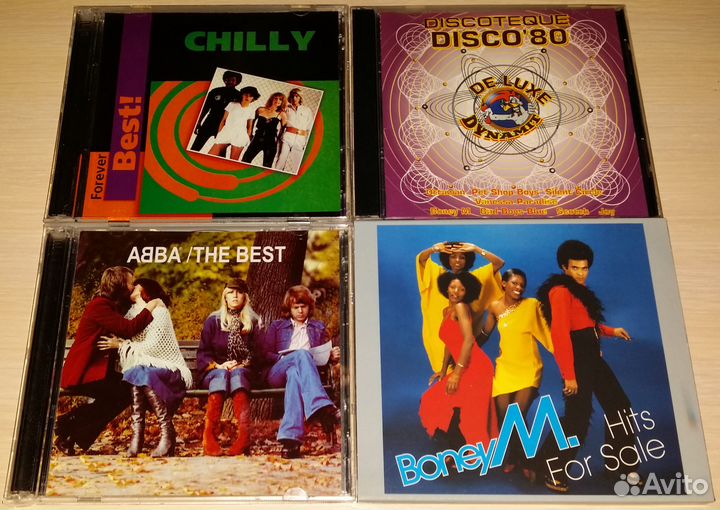 CD Антонов Chilly abba Boney M