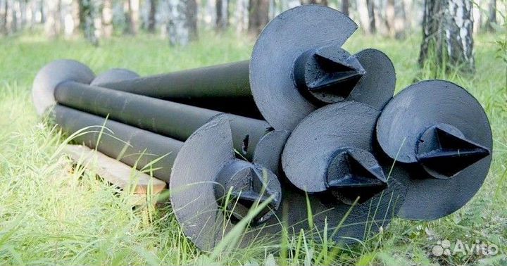 Винтовые сваи под ключ Фундамент на винтовых сваях