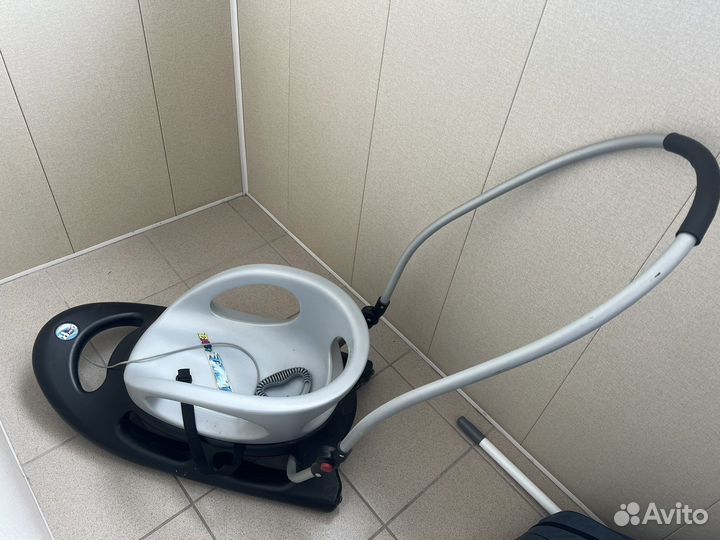 Детские санки поастиковые с матрасом б/у