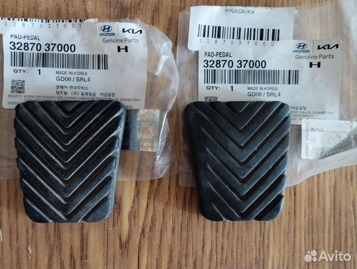 Накладки на педали solaris и пыльник рулевого