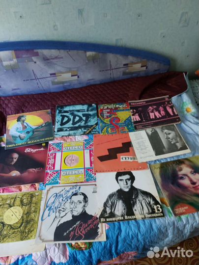 Пластинки виниловые