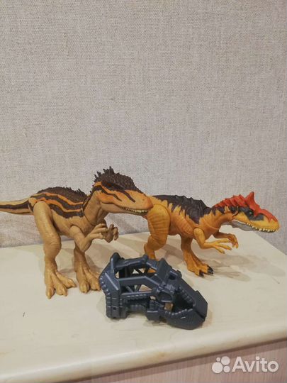 Динозавры jurassic world mattel