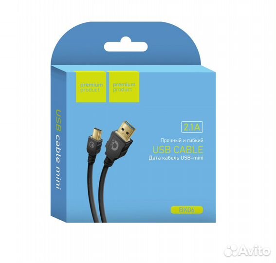 Кабель Mini-USB 1 метр